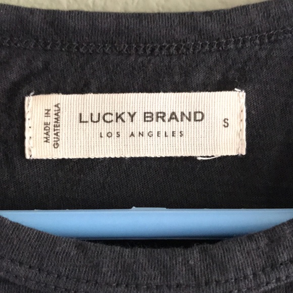 🎉HP🎉Lucky Brand Women’s “Flat Out Fabulous” Sparkle Graphics Love Tee - Picture 5 of 5